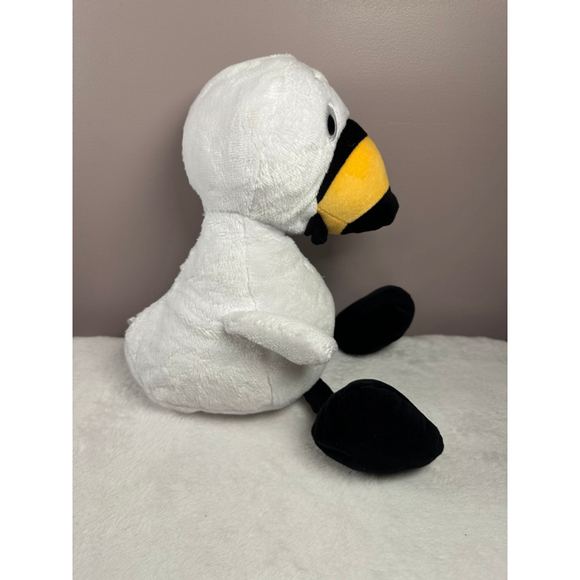 YOTTOY Duck & Goose Stuffed Animal Plush White Black Baby Classic - Picture 5 of 6